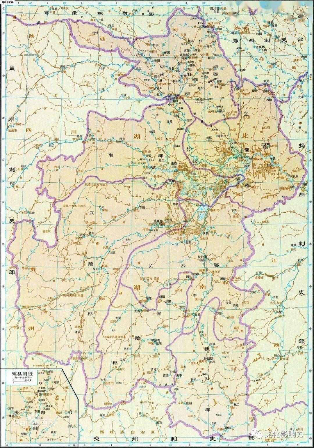 东汉荆州刺史部,管辖哪几个郡?各郡又管辖哪些县?_郡县_中国_地方
