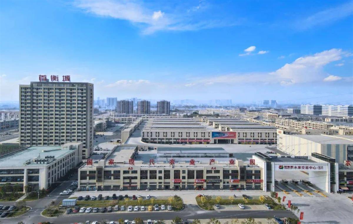 孝感首衡城11月28日启动运营,保障华中地区6亿人的"米袋子""菜篮子""