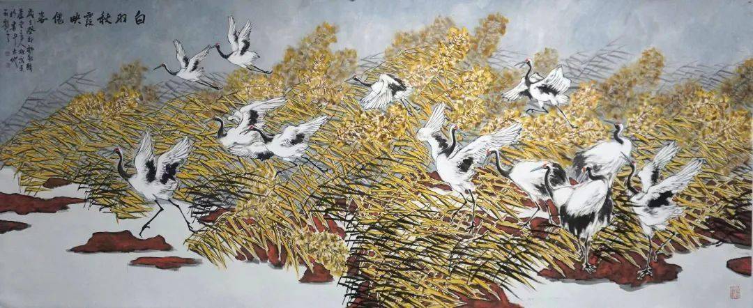 全国美术理论研究与书画创作高研班"霍春阳,贾平西,颜泉花鸟画工作室"