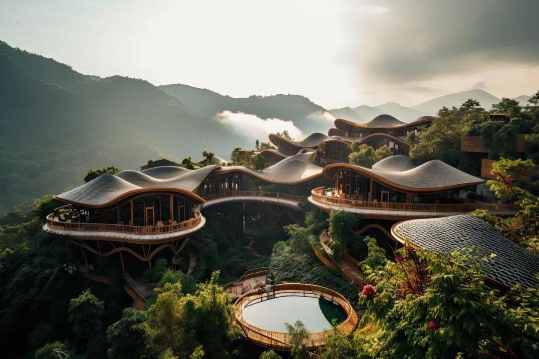 spark新作:越南bao loc山庄度假村_景观_屋顶_灵感