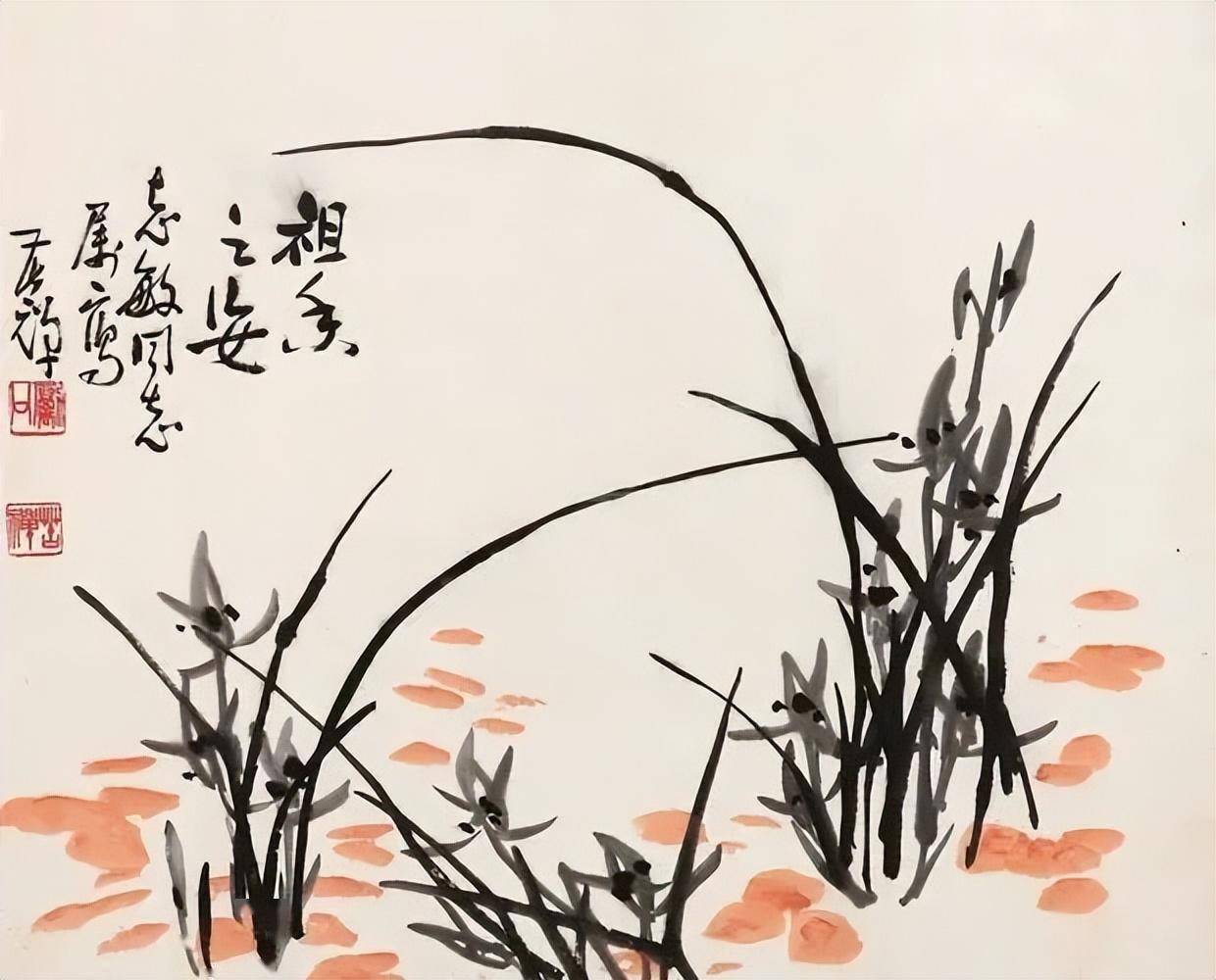 李苦禅花鸟画，树立了大写意花鸟画的新风范。_搜狐网