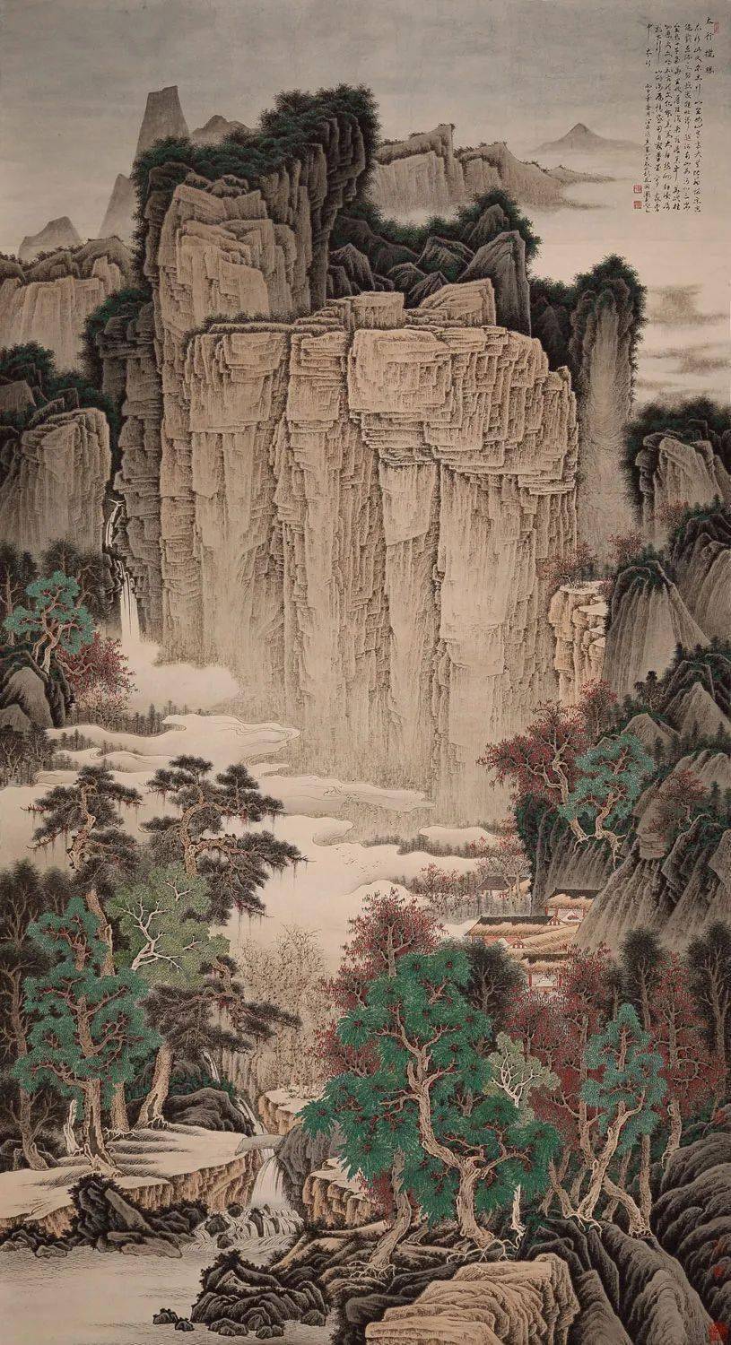 朱屺瞻黄山纪游十八开,用笔老辣大气,看得过瘾!_中国_九月_创意