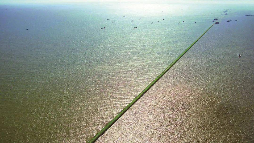 地锚式悬索桥——星海湾跨海大桥中国第一个海铁联运自动化码头