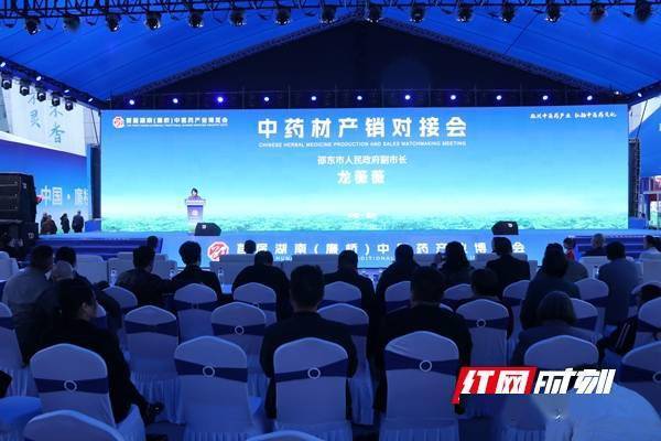 首届湖南(廉桥)中医药产业博览会中药材产销对接会举行_邵东_邵阳市