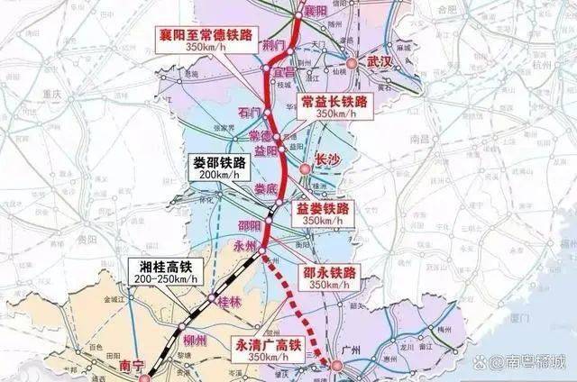 邵东又一条南下高铁即将开工,线路长961公里