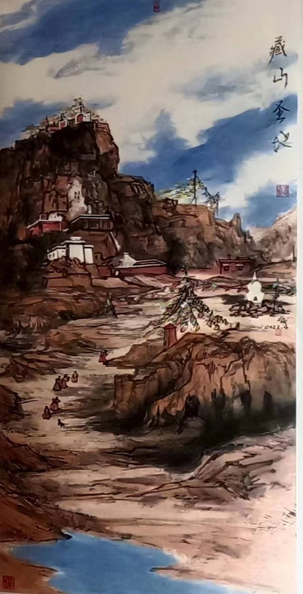 严永明丨万山红遍 —— 全国山水画名家邀请展_江苏省_中国_艺术界