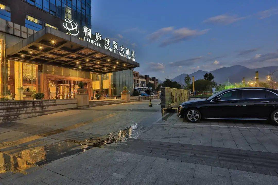 桐庐世贸君亭酒店地理位置优越,近高铁站,320国道及杭千高速出口.