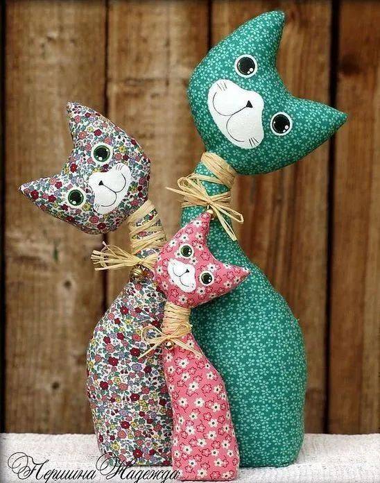 手作(附教程) | 可可爱爱的玩偶都是旧衣服做的,小朋友大朋友都喜欢极