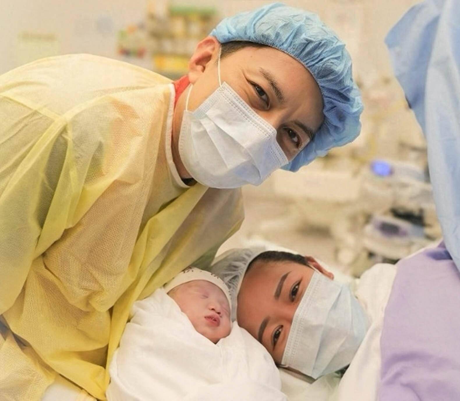 恭喜！TVB知名女星产下6磅重男婴，宝宝继承父母优良基因颜值高