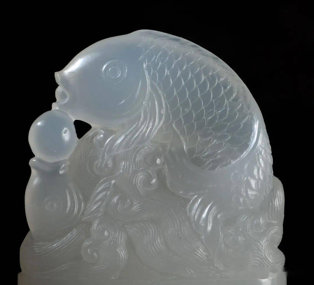 生活中价格极高_白晶石_坑头_钮章