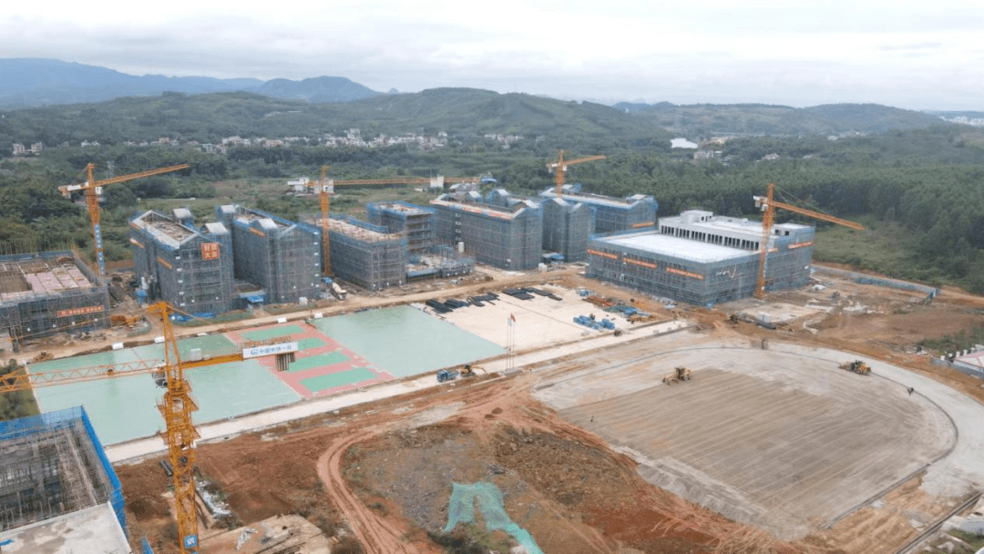 贺州第三高级中学项目建设有新进展!_资金_单体_建筑