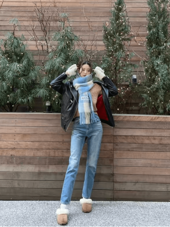 这热搜,杨幂今年扛不住了?_羊毛_tuggy_鞋子