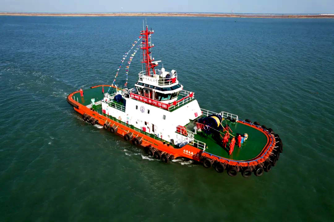 全球最大马力纯电拖轮交付使用_搜狐汽车_搜狐网
