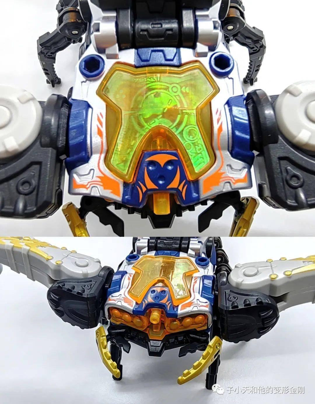 【评玩具】子小天:蟹子测评《52toys 猛兽匣 飓风 机械大蝎子,细节