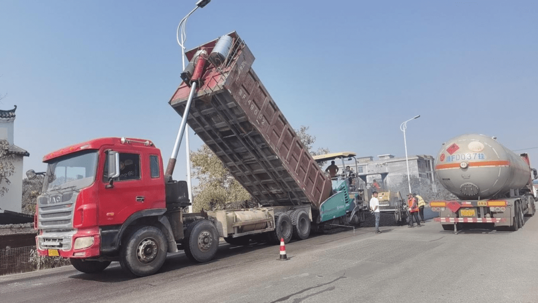 抢抓晴好天气,加紧推进g240国道路面中修施工_项目_建设_公路