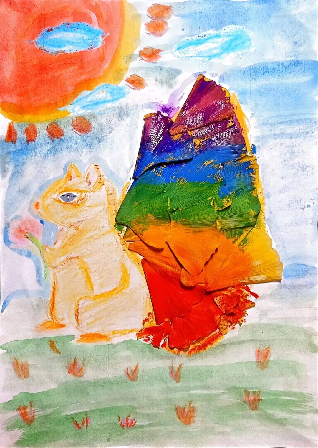 辅导教师:赵玥红叶无言秋意深李嘉桐(北京市东城区和平里第四小学)