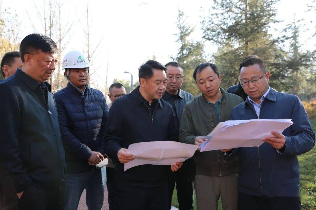 陶毅一行调研昭阳区项目建设,农产品市场运营等工作