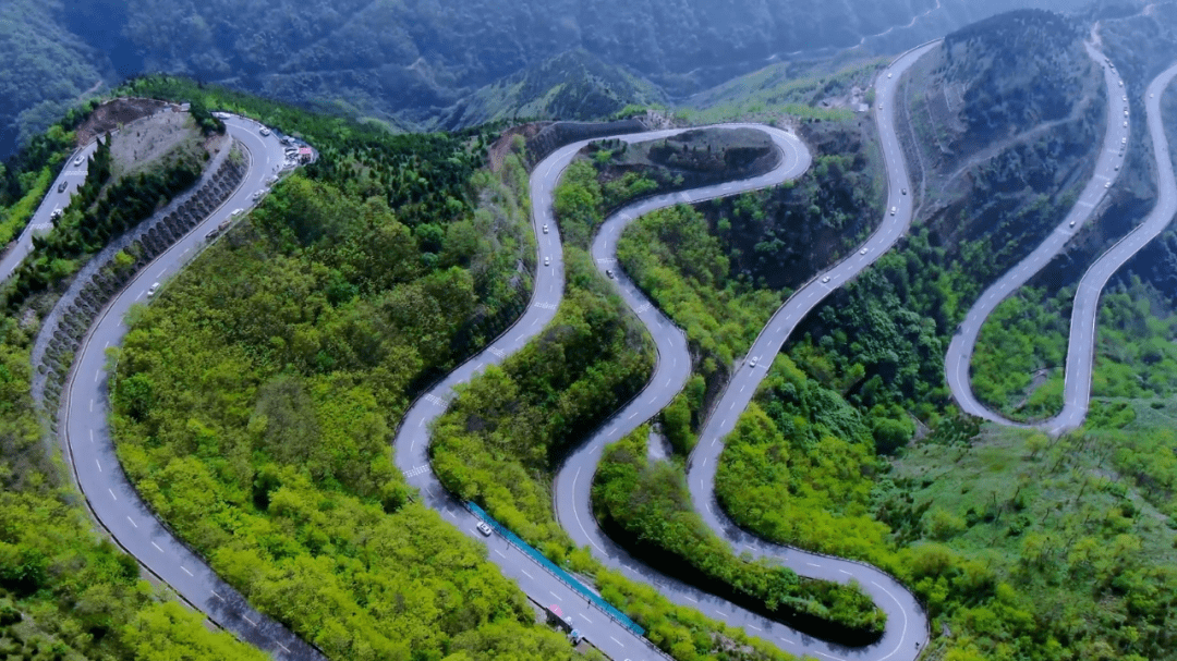 临潼最美环山路定位图片