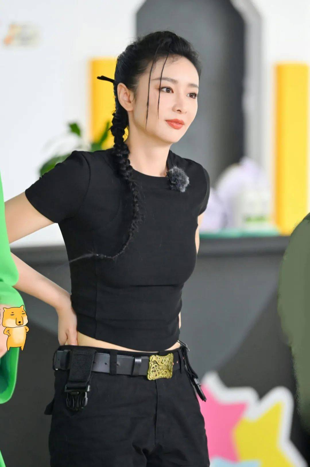 感谢杨幂,我找到了最适配羽绒服的发型!_拳击_造型_刘海