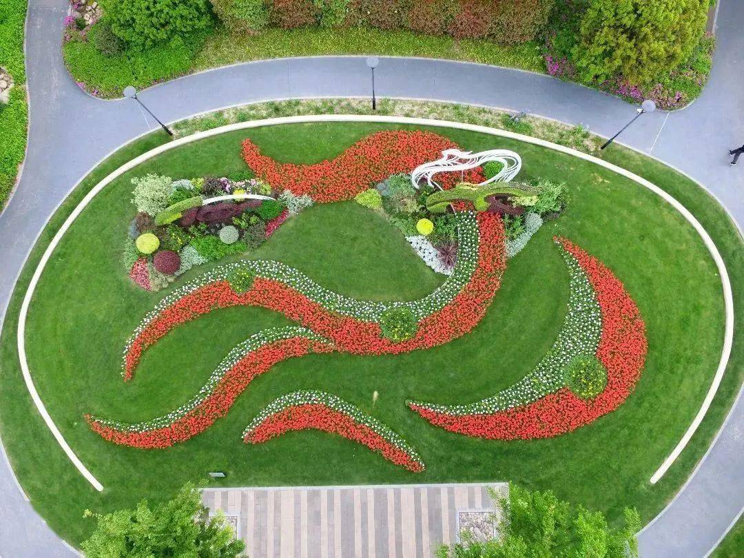 静安这些公园园艺展示作品获奖啦_静安区_评比_花坛