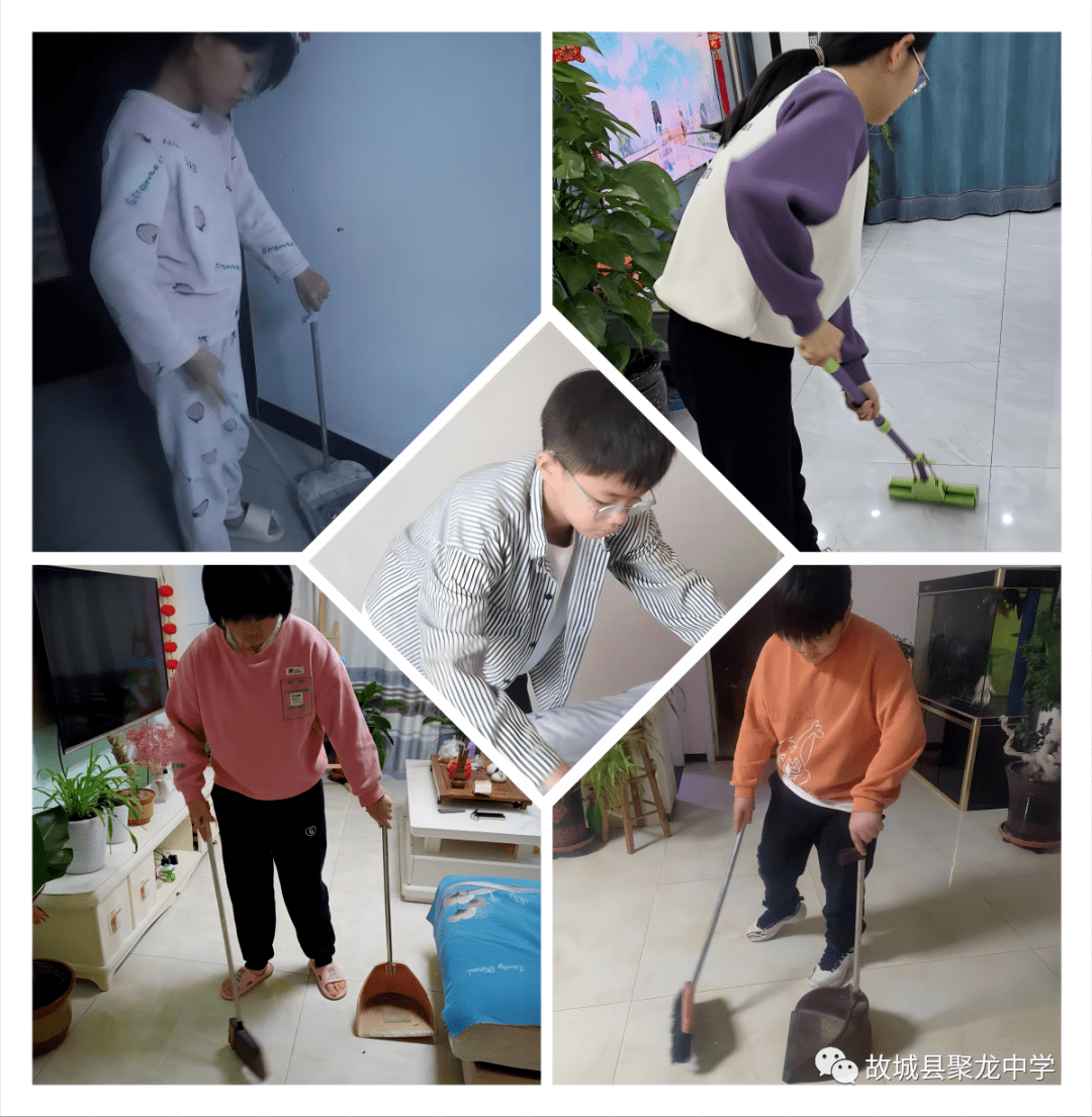 【扣好人生第一粒扣子系列活动】故城县聚龙中学开展"劳动美"社会实践