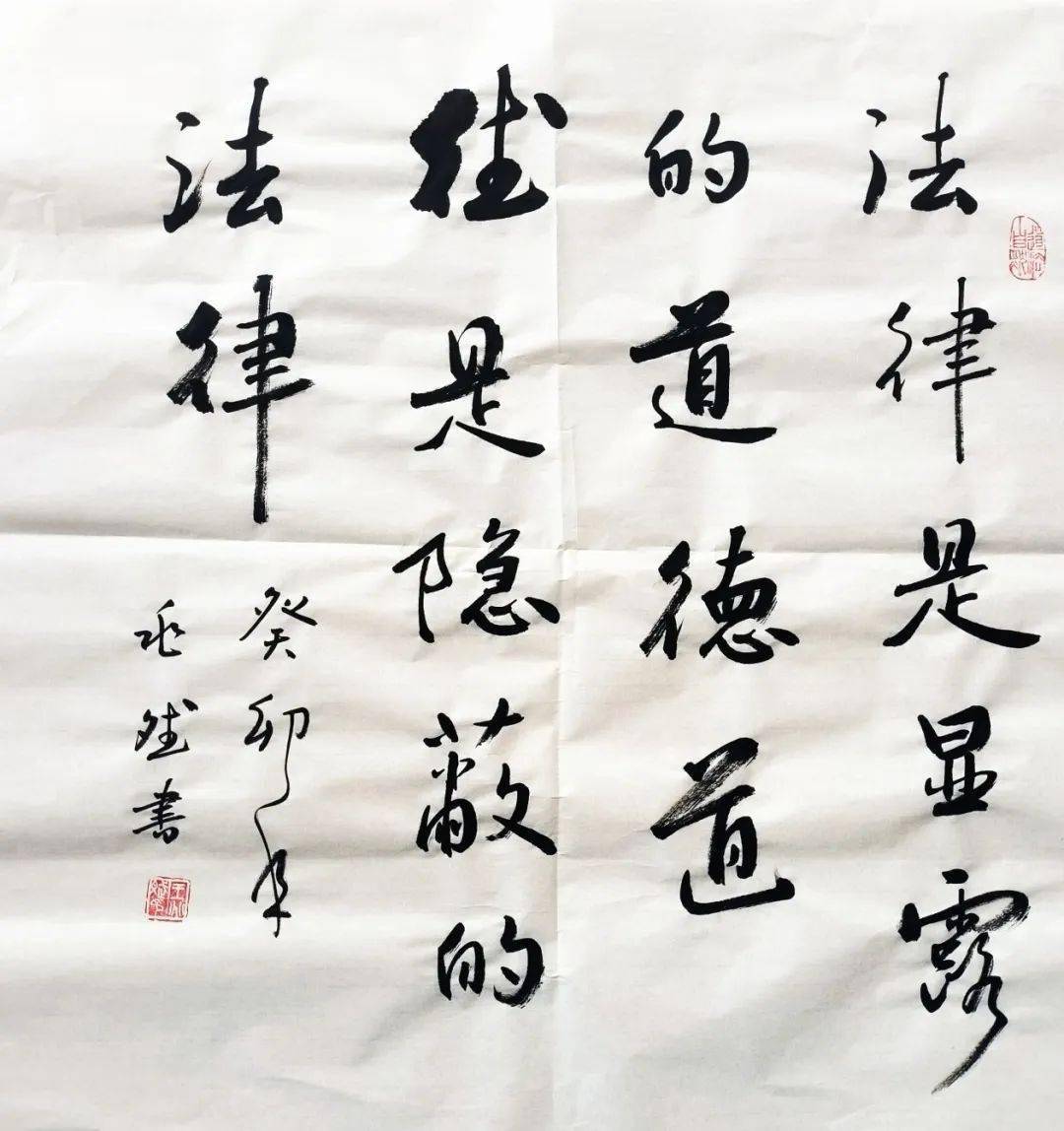 作者:郑智锋作品:《依宪治国》线上书法作品展~一起欣赏甘肃省司法厅