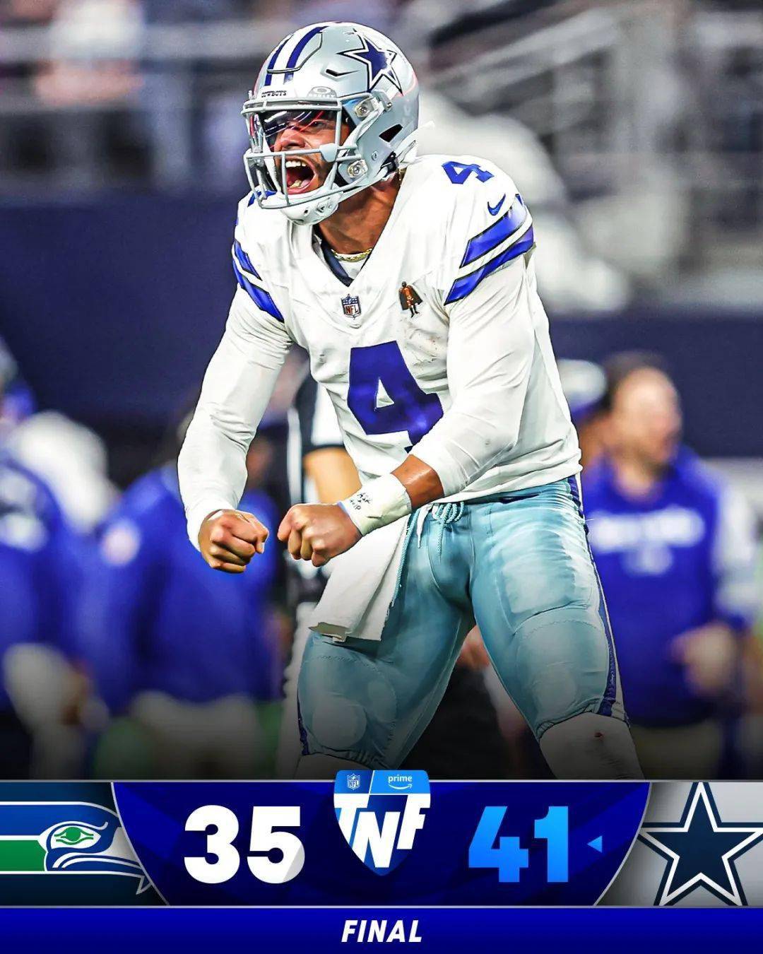 让我们一起来回顾一下这场比赛的集锦吧:数据方面,海鹰四分卫基诺