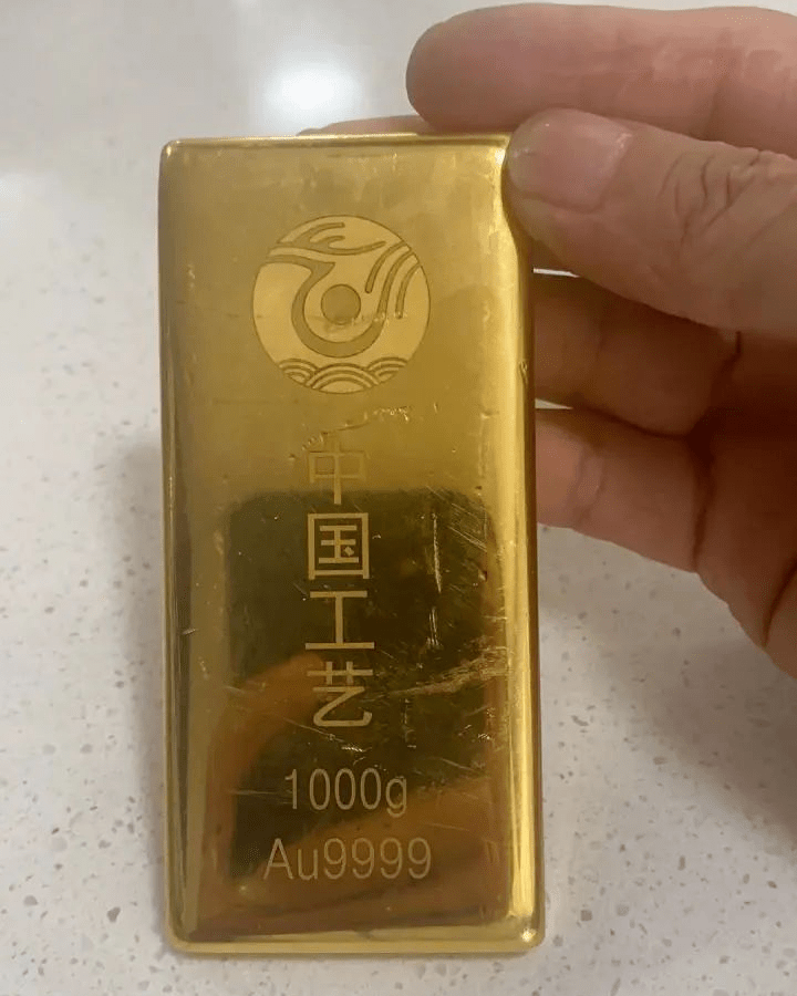 一斤黄金有多大图片