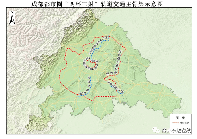 成都环线规划图图片