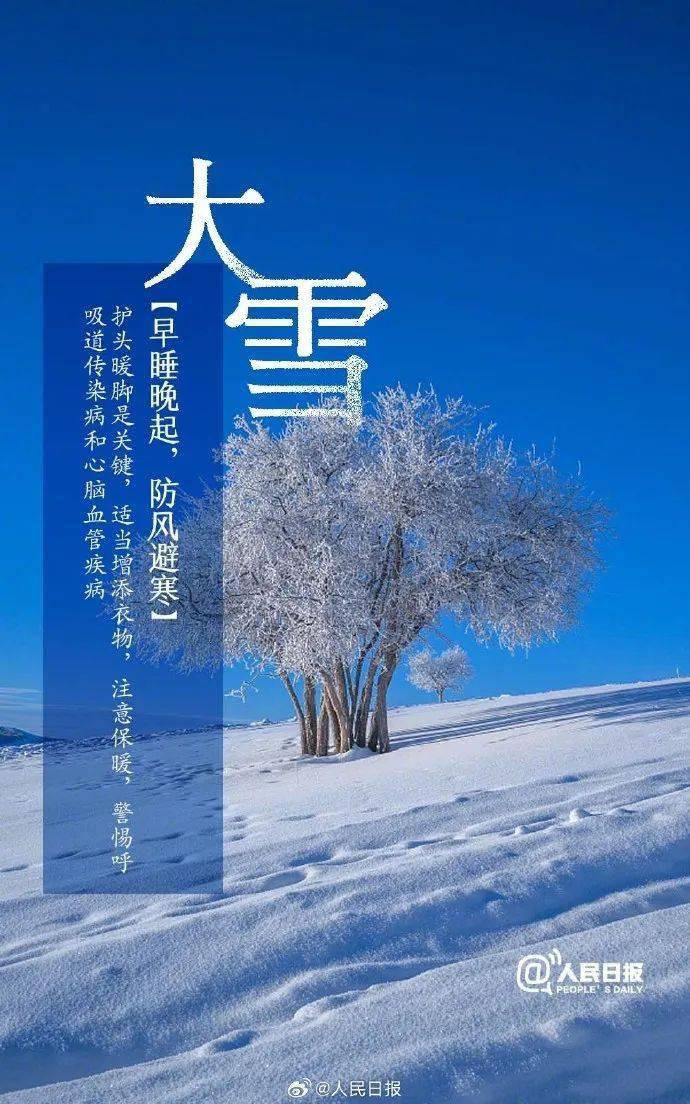 大雪:冬寒雪盛,万物待春