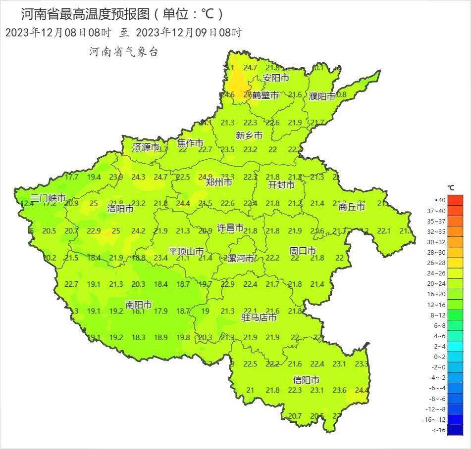 河南气候类型分布图图片