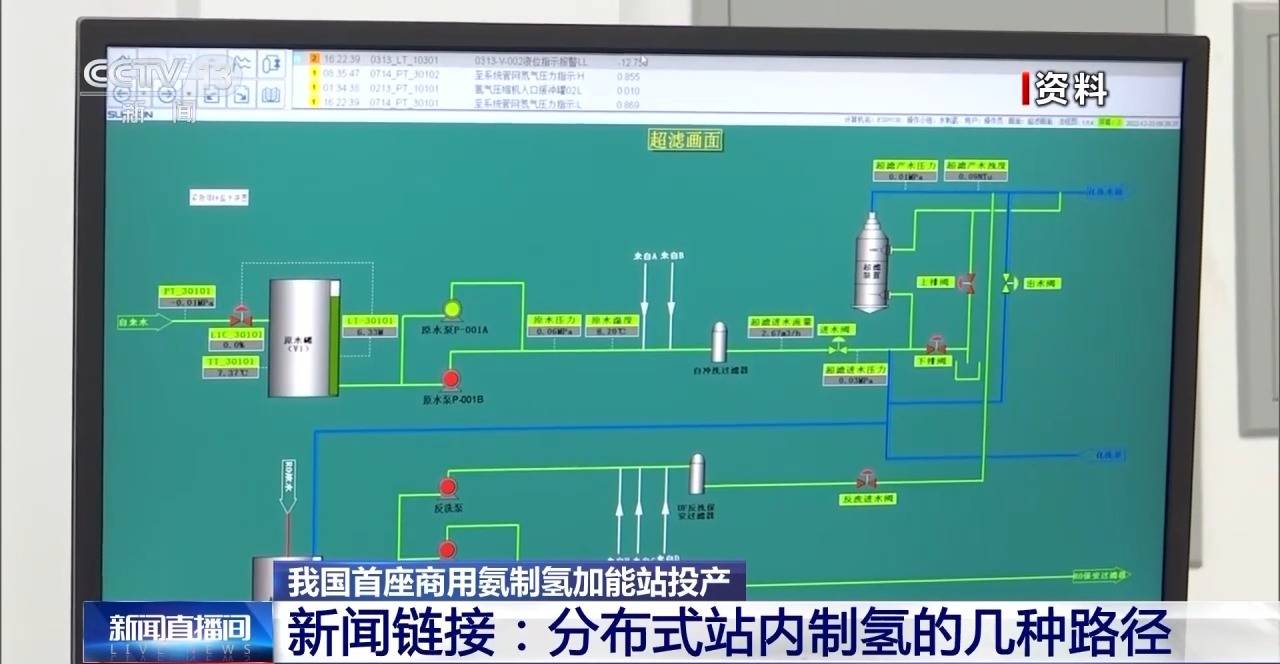我国首座商用氨制氢加能站投产 分布式站内制氢有哪些路径？_氢气_运输_技术
