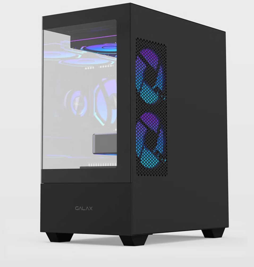 影驰推出魅影 mini 机箱:无立柱双面玻璃,169 元_mm_支持_风扇