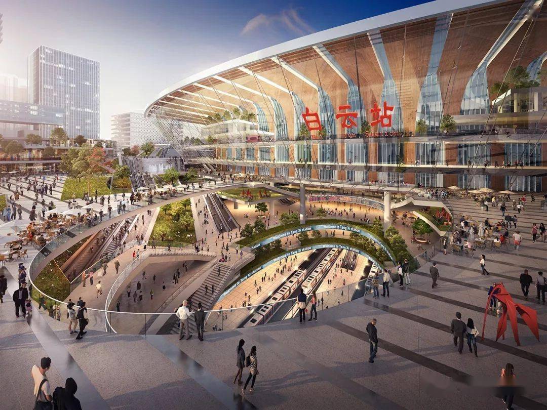 又一个亚洲最大!广州新火车站即将亮相_白云_传统_城市