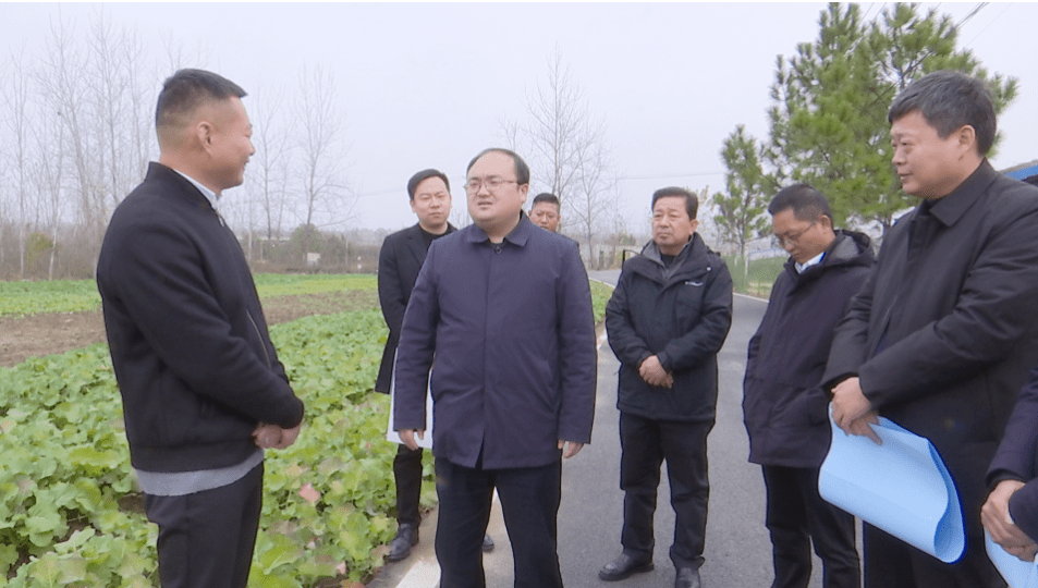 裴永波调研督办农产品深加工项目_麻城_工作_发展