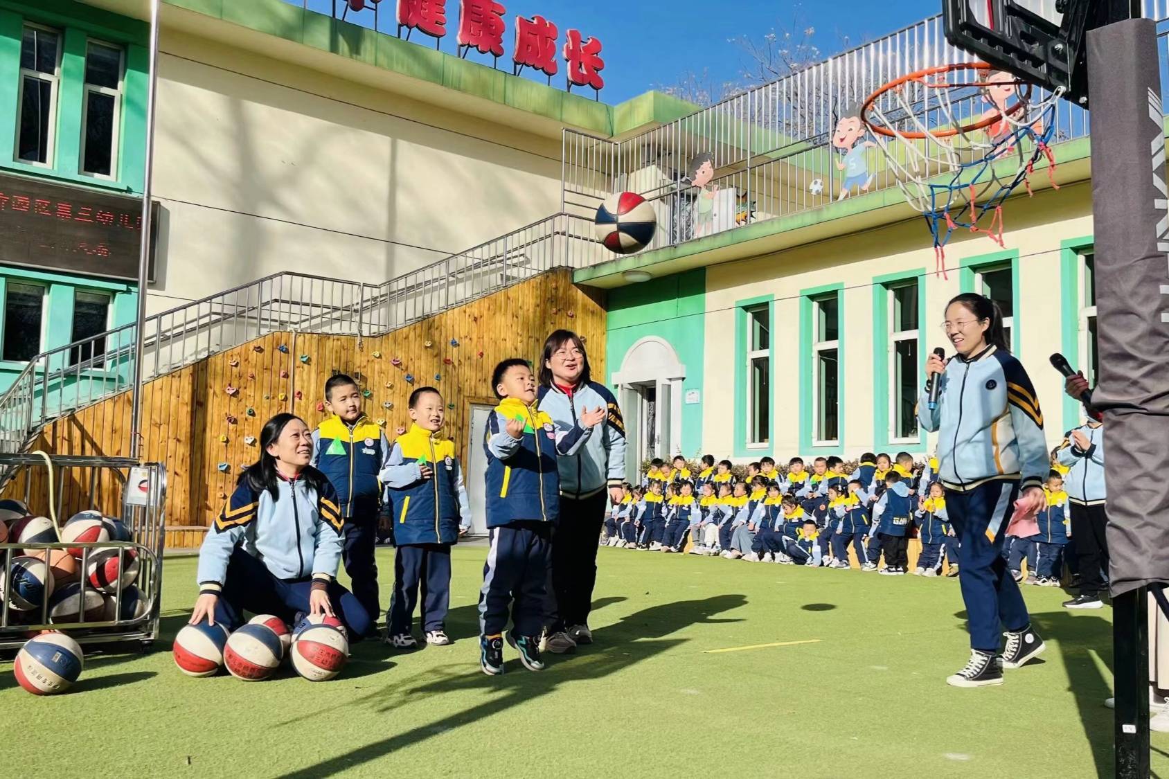 石家庄市桥西区第三幼儿园开展第二届挑战赛