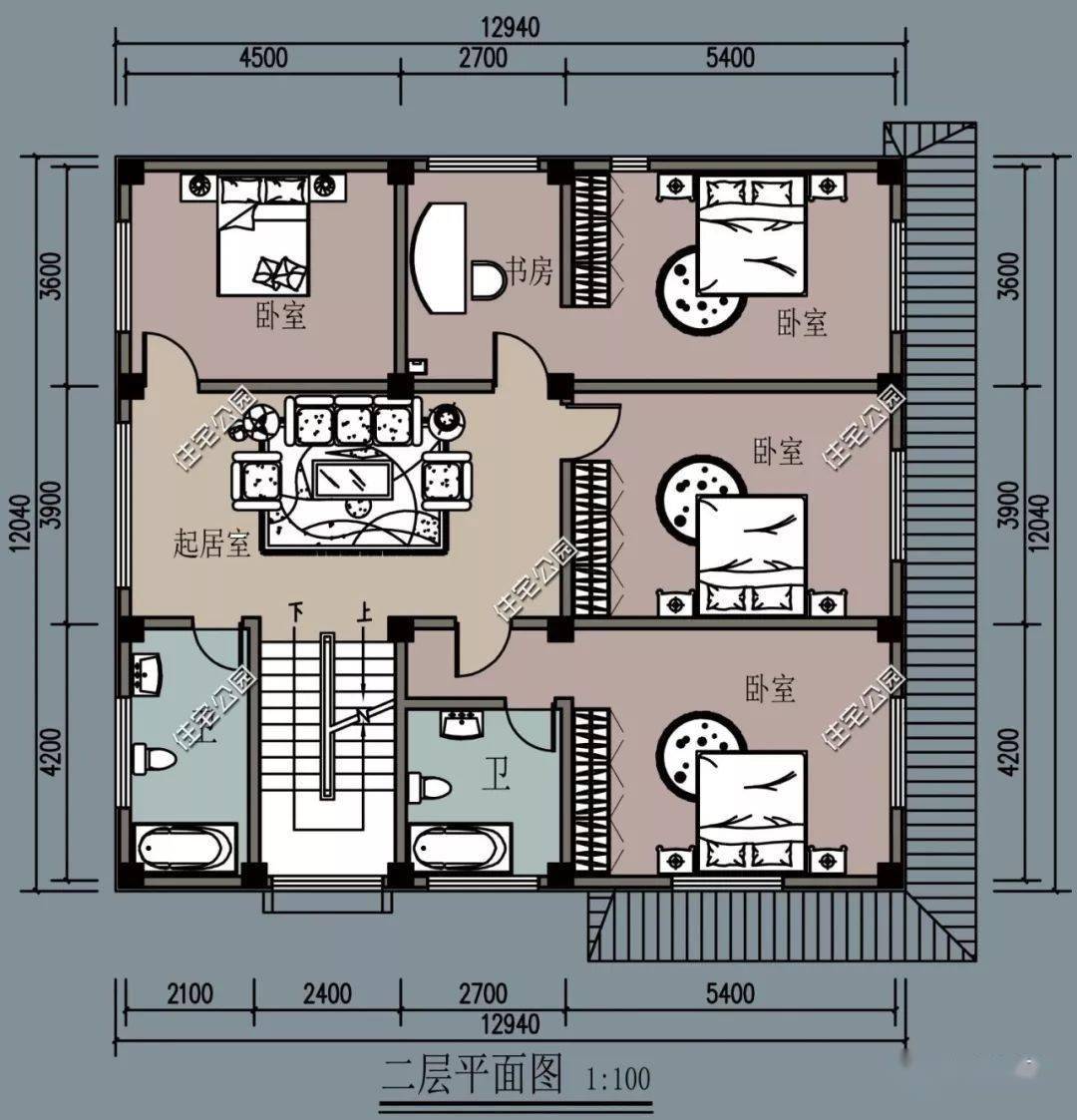 10套带商铺的农村自建别墅,临街宅基地这样建,赚钱自住两不误