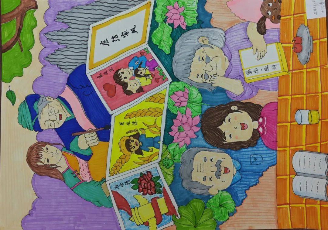 软笔书法类作品(楷书) 《家训》嘉荫县第三中学 张卓悦手抄报作品