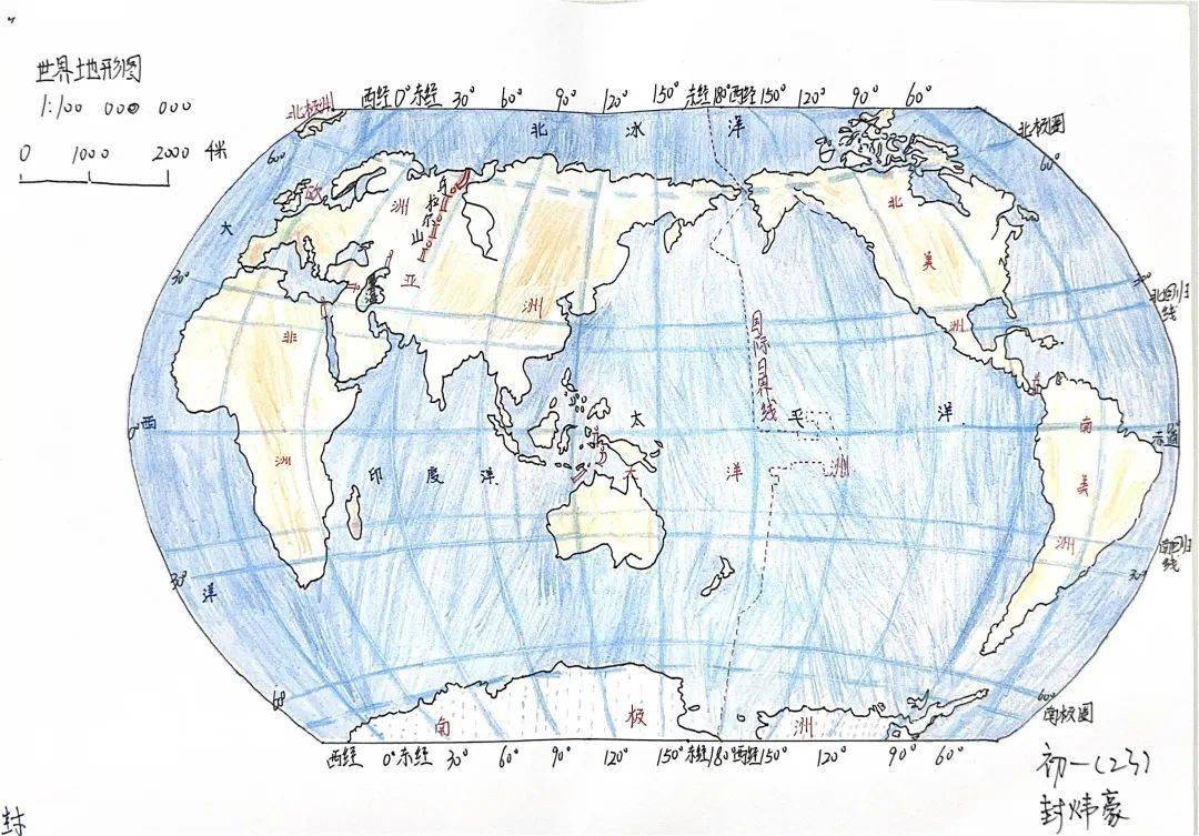 手巧绘世界 地图展风采