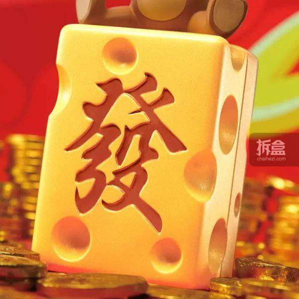 soap studio 猫和老鼠 财源滚滚雕像 春节麻将潮玩手办_官方_网站