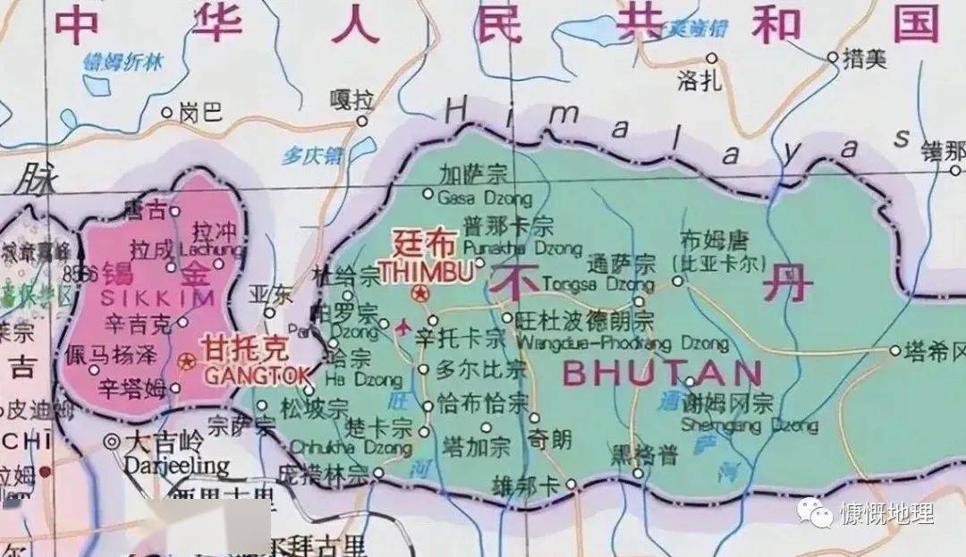 世界上可能分离的国家,不丹的地缘价值,世界上唯一没有领土的国家借