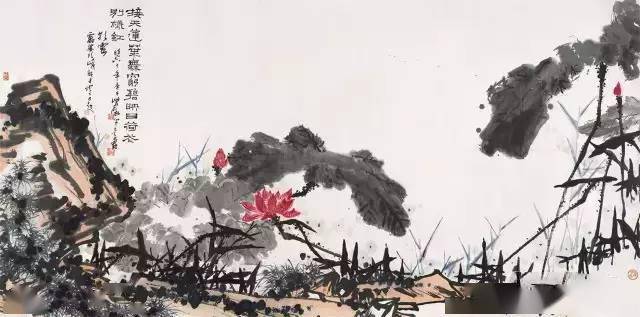 潘天寿的变体画_搜狐网