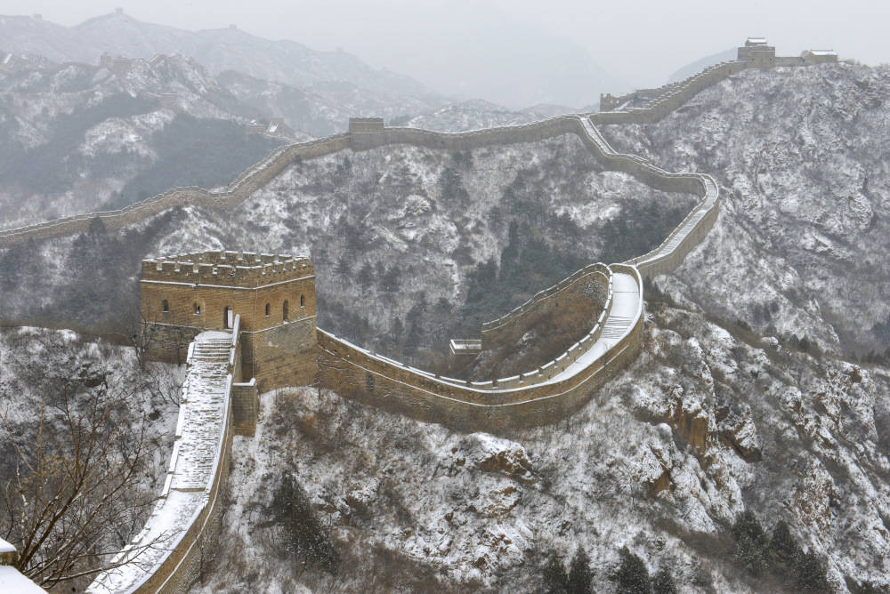 诗意中国丨燕山雪花大如席_新华社_河北省秦皇岛_雪景