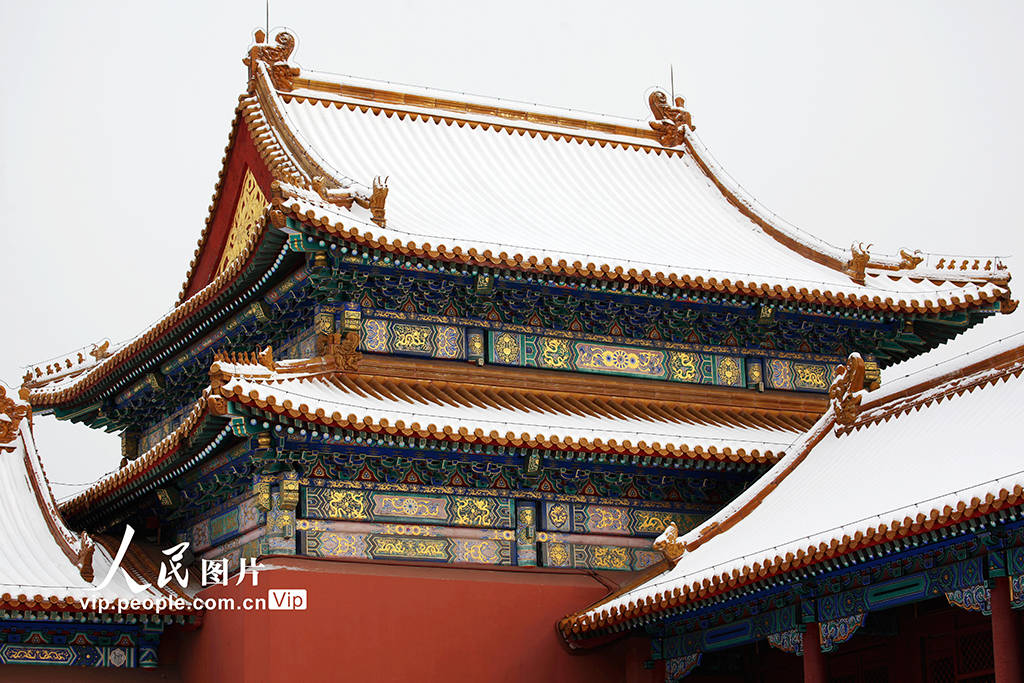 北京：故宫银装素裹