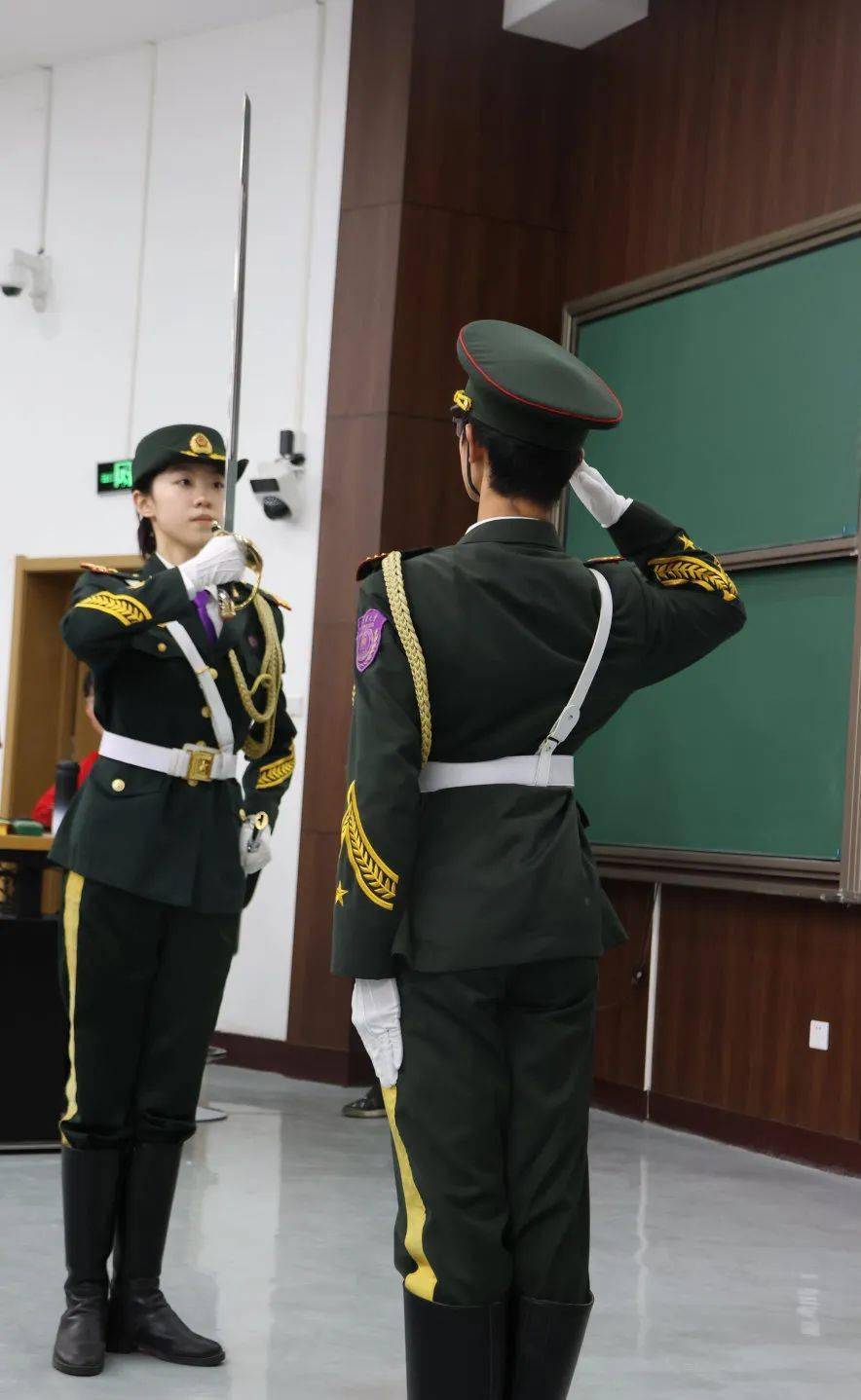 清华大学学生国旗仪仗队2023