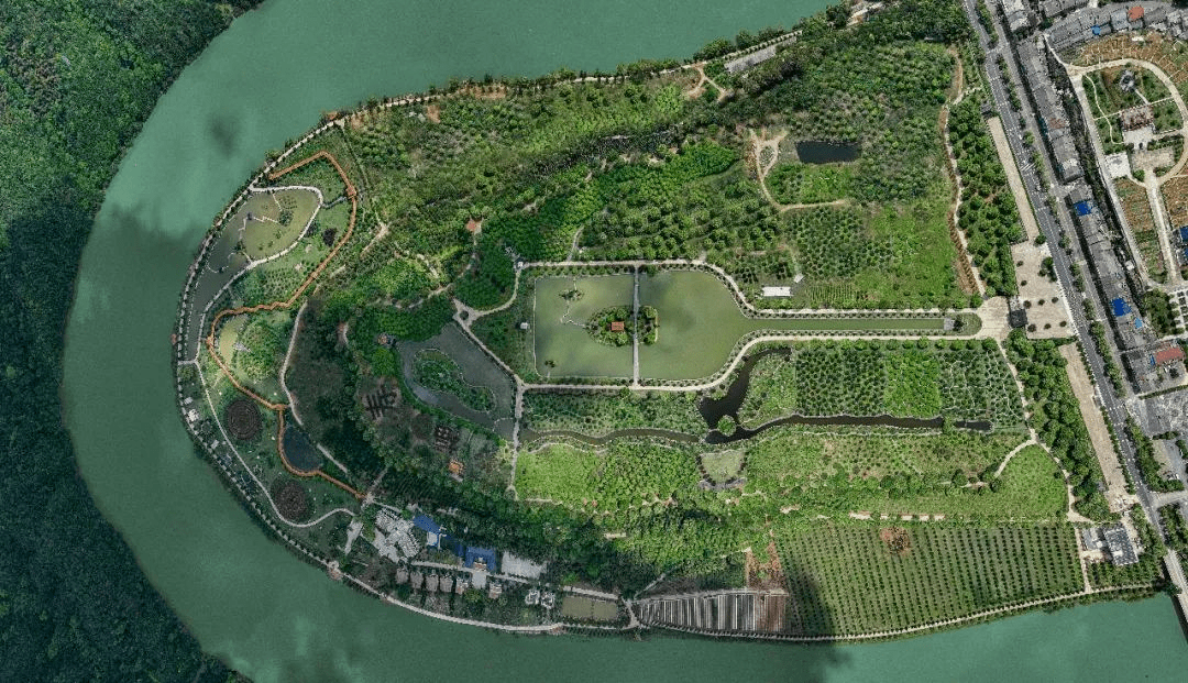 平江盘石洲现状:绝美的森林花园_项目_发展_山水