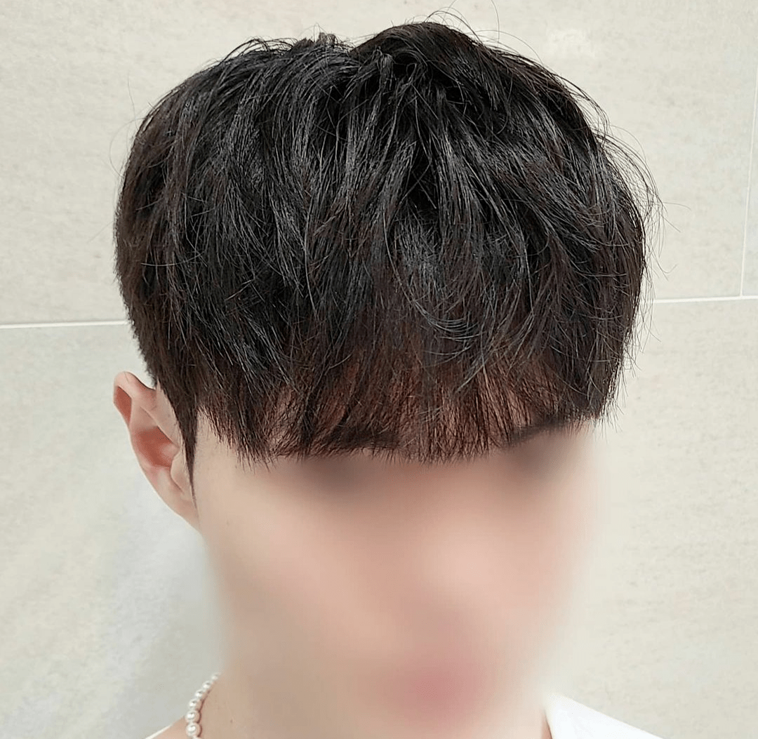 男生齐刘海发型,至少年轻五岁!