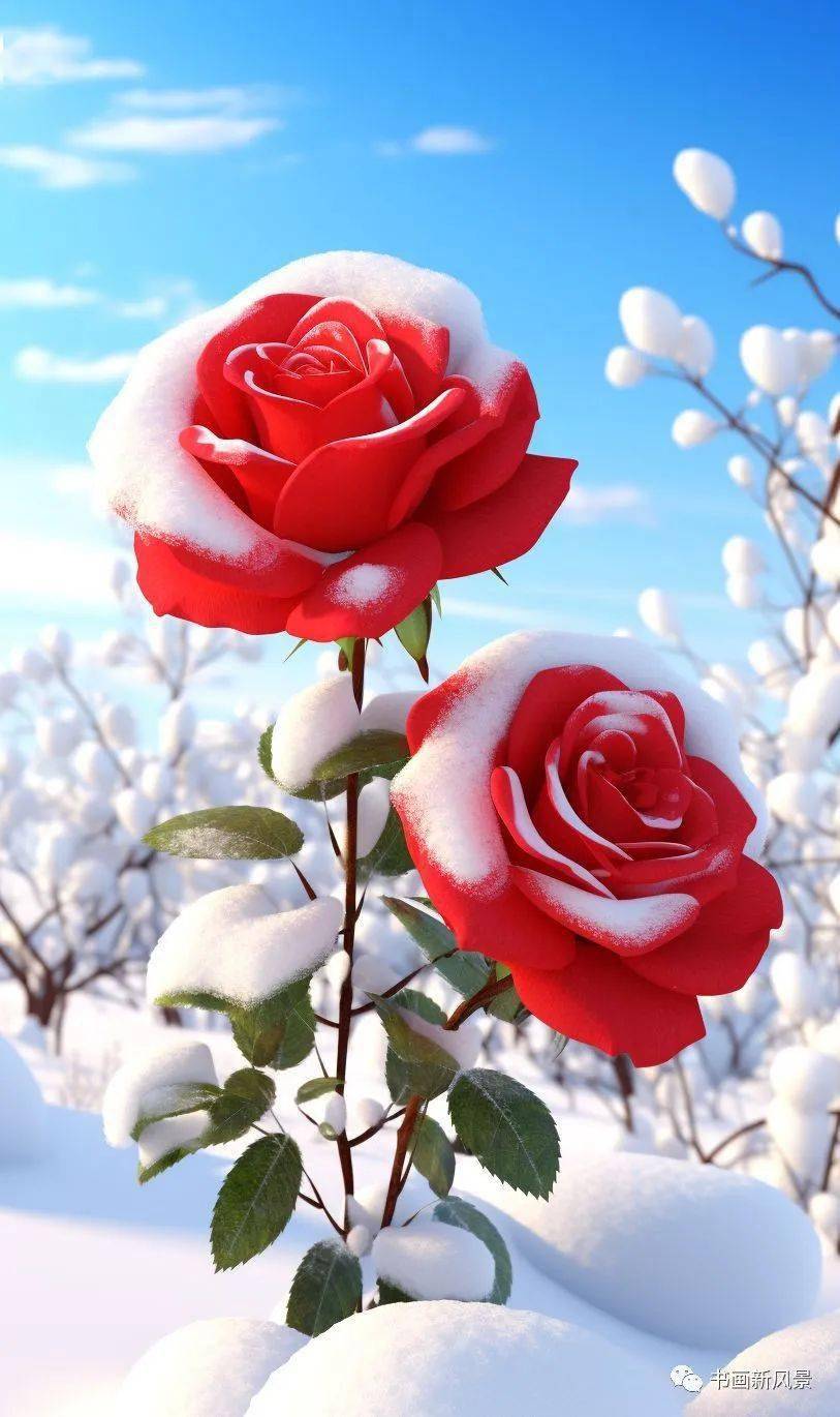 《画玫瑰花》明 徐渭画里看花不下楼,甜香巳觉入清喉.