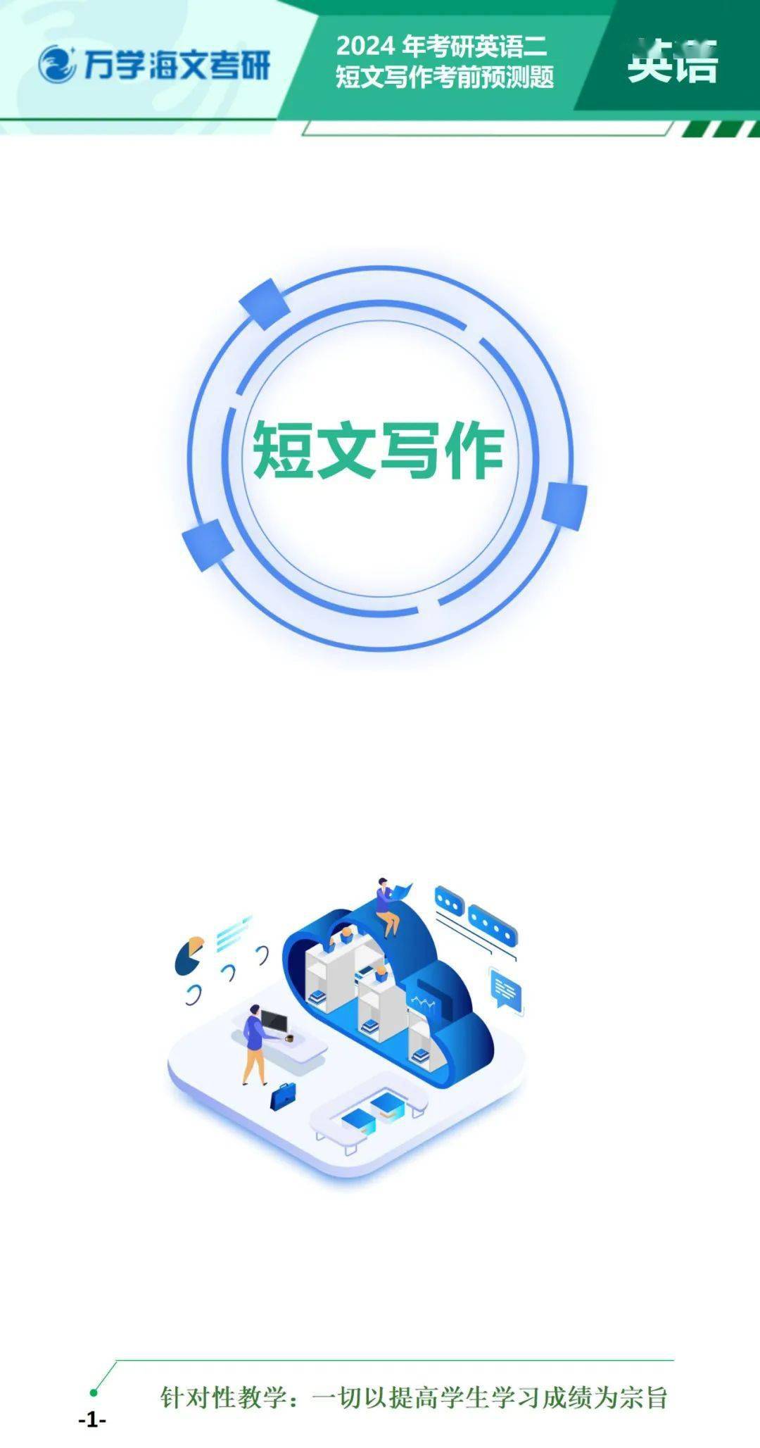 24届考研预测题】考研英语写作模拟题预测（英语二）短文写作_搜狐网