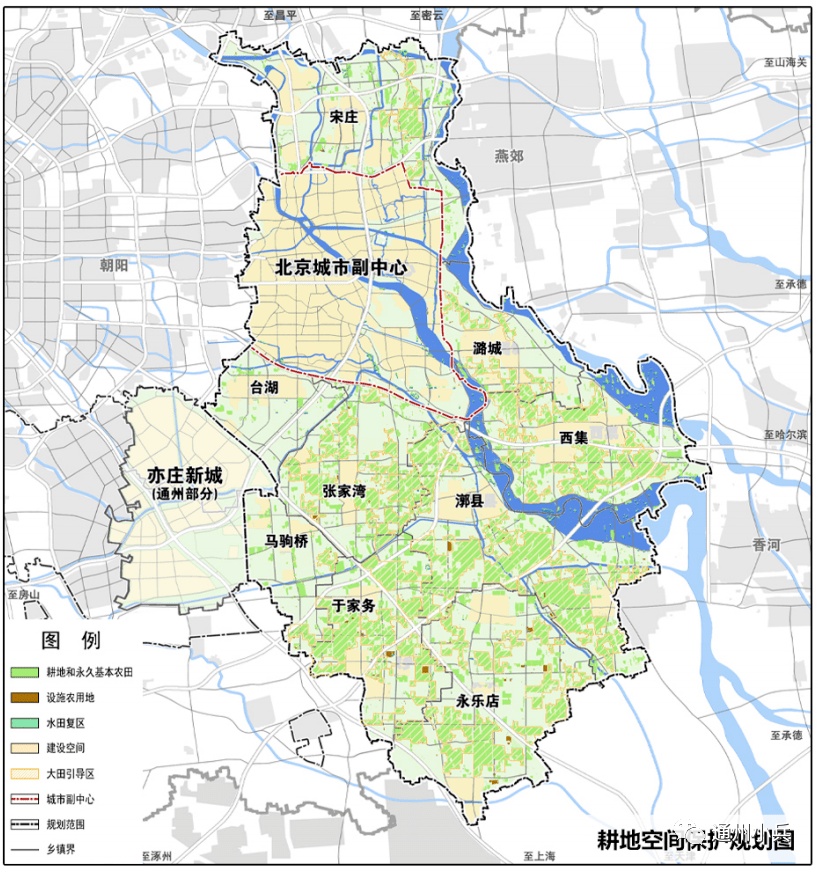 通州运河核心区规划图图片
